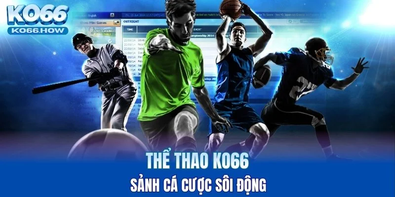 Thể thao KO66 là sảnh cá cược sôi động